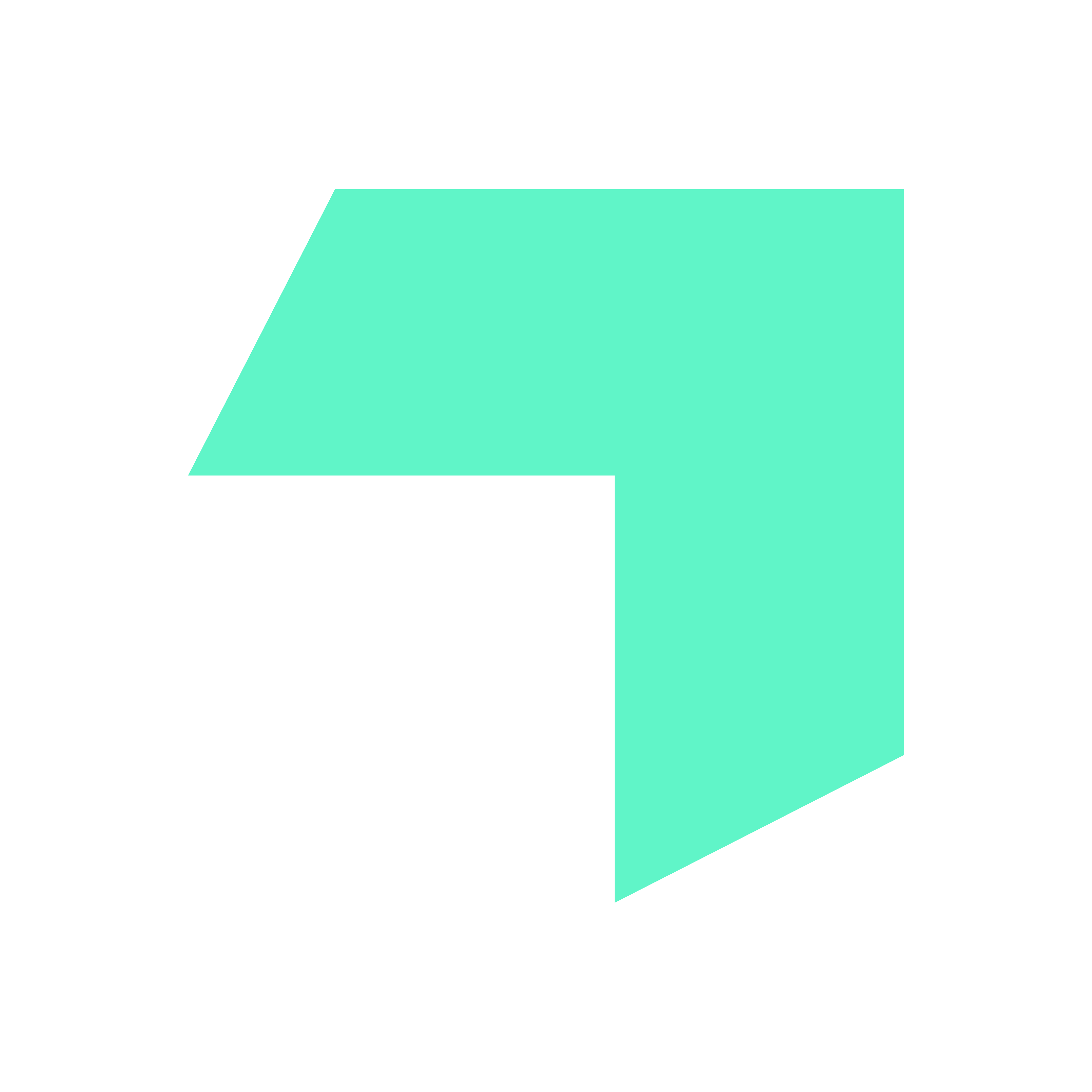 Mint Arrow Transparent